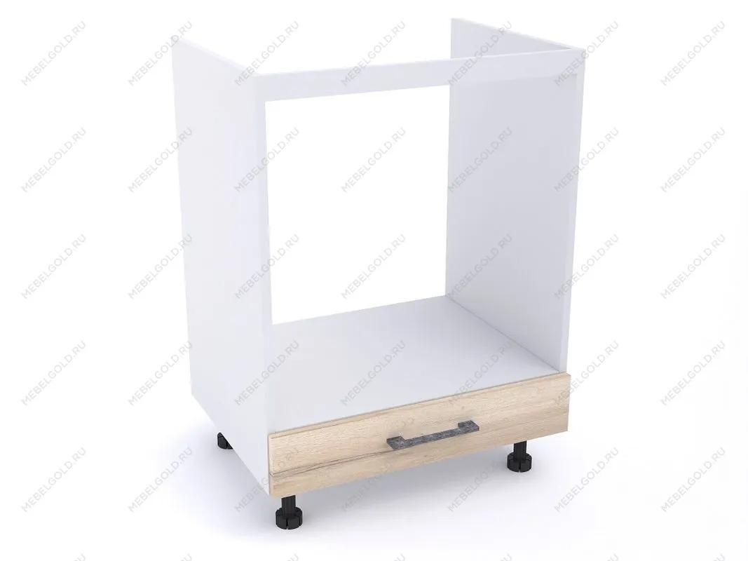 Стол под духовой шкаф СД-60, Дублин (600*470*820) Дуб галифакс белый, 21610