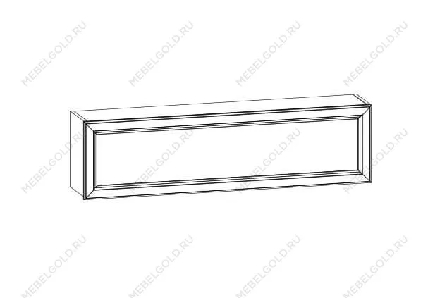 Полка навесная Монако 1D | изображение 2