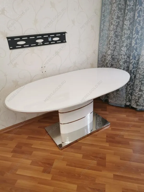 Стол обеденный Halmar ASPEN, раскладной (белый) | изображение 5