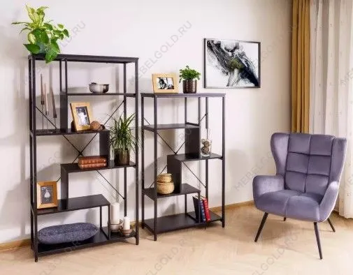 Кресло Signal LOUIS Velvet 14 (серый/черный) | изображение 3