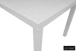 Стол B:rattan Houston 1500*900мм, белый | изображение 6