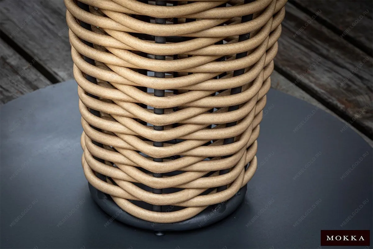 MOKKA MAJORCA стол обеденный, цвет соломенный | изображение 5