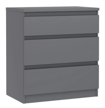 КАСТОР (KULLEN) комод ИКЕА / IKEA комод 3 ящика серый