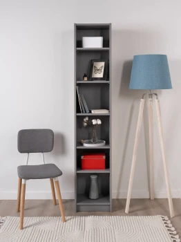 Стеллаж Варма Стэнд 39х198х28, серый