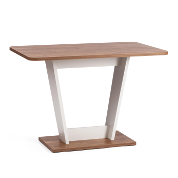 Стол обеденный TIBI нераздвижной, ЛДСП, 68,6 х 110 х 75 см, Дуб Канзас/Пепел