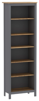 САГА стеллаж 70 серый/ясень
