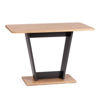 Стол обеденный TIBI нераздвижной, ЛДСП, 68,6 х 110 х 75 см, Дуб артисан/Графит