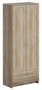 БРИМНЭС / СИРИУС Шкаф ИКЕА / IKEA для одежды 2 двери и 1 ящик сонома