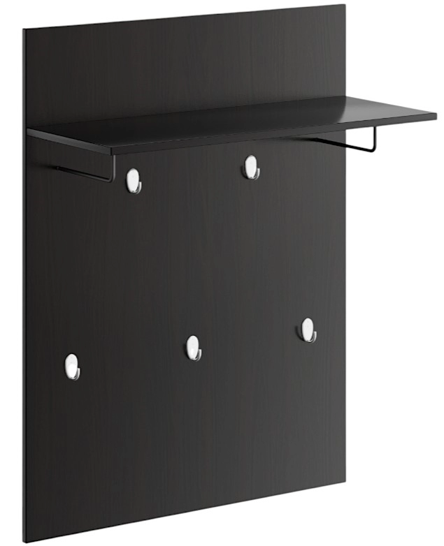 БРИМНЭС / СИРИУС вешалка ИКЕА / IKEA 78х100 Дуб Венге