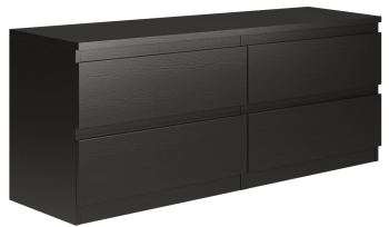 КАСТОР (KULLEN) тумба ИКЕА / IKEA 4 ящика Дуб Венге