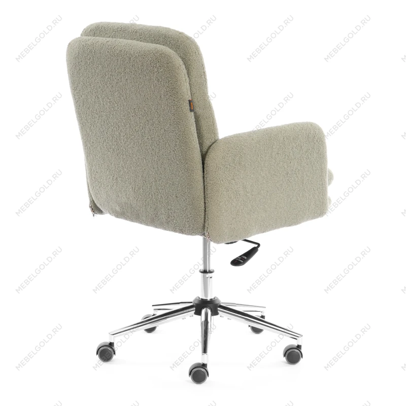 Кресло Dover хром, букле, олива, barni dusty green | изображение 2