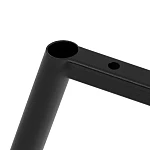 Стул обеденный La Rousse, NEW, велюр, бежевый/черный, 7, 45х55х93 см | изображение 12