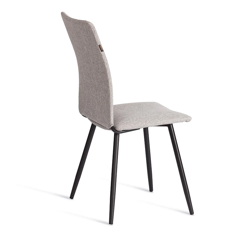 Стул обеденный La Rousse, NEW, ткань рогожка, серый/черный, 3M 16/2, 45x55x93 см | изображение 2