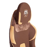 Компьютерное кресло iBear, ткань, коричнево-бежевый / brown beige | изображение 8