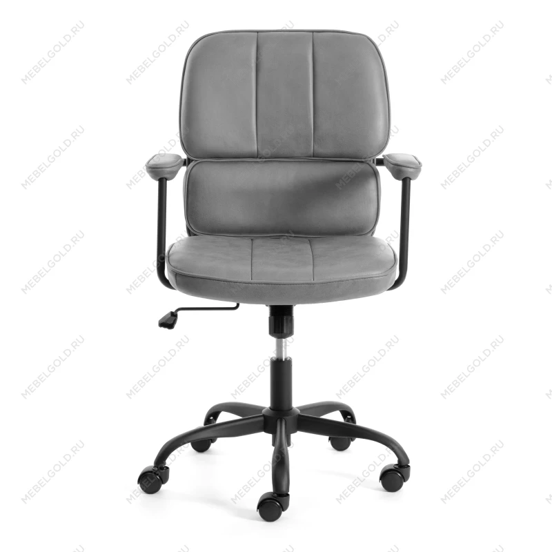 Кресло ALPHA, иск. замша, Grey (Cерый) | изображение 4