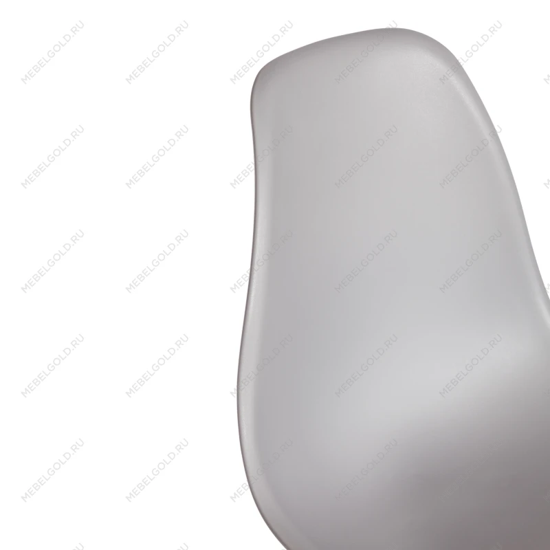 Стул CINDY (EAMES) (mod. 1801), дерево бук/металл/сиденье пластик, 45x51x82 см, Light grey (светло-серый) | изображение 6