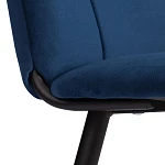 Стул обеденный Asti, TREND, велюр, Blue (синий), 50х55х93 | изображение 8