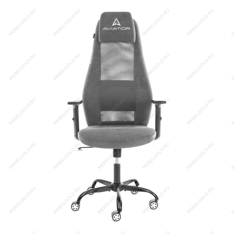 Кресло AVIATOR PLT metalBL, ткань, серый, KUB 05/W-12 | изображение 4