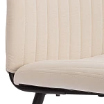 Стул обеденный Monte Carlo, флок, молочный/черный, 4, 50х55х93 | изображение 7