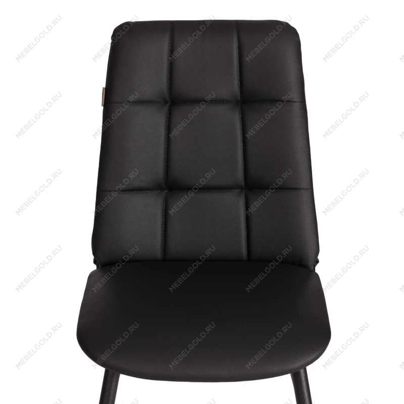 Стул обеденный Asti, TREND, экокожа, черная, 47х54х86 см | изображение 5