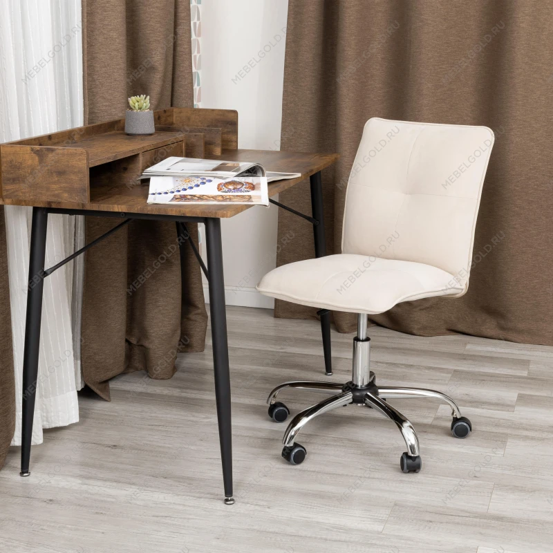 Кресло Azura, флок, молочный, 4 | изображение 10