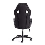 Кресло DRIVER (22), кож/зам/ткань, черный/серый, 36-6/TW-12 | изображение 3