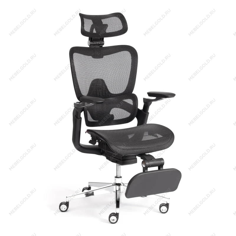 Компьютерное кресло Sakura, сетка, черный | изображение 1