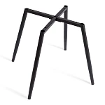 Стул обеденный Medeo, велюр, 47х56х89, молочный/черный, (Porsche 2) | изображение 9