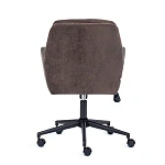 Кресло GARDA, флок, коричневый, 6 | изображение 3