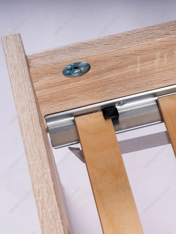 Кровать двуспальная Сириус, 120х200 см, дуб сонома | изображение 16