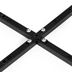 Стул обеденный La Rousse, NEW, велюр, бежевый/черный, 7, 45х55х93 см | изображение 10