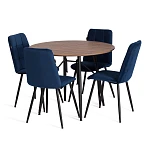 Стул обеденный Asti, TREND, велюр, Blue (синий), 50х55х93 | изображение 9