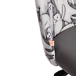 Кресло MELODY, ткань/флок, серый, Cats/29 | изображение 6