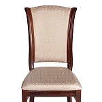 Стул VERSAL мягкое сидение, бук, 51х48х106 см, Tobacco, жаккард коричневый | изображение 5