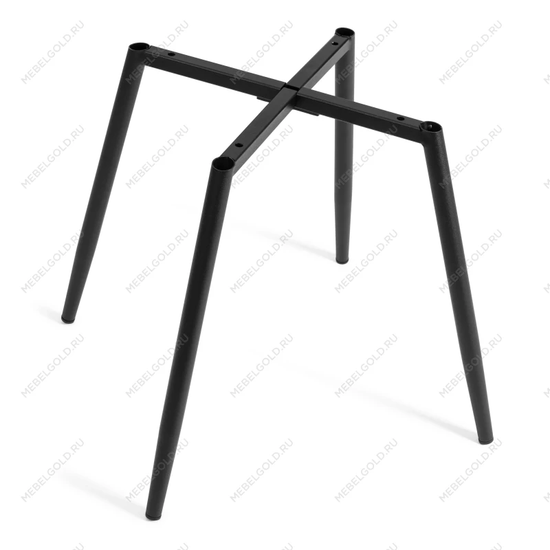 Стул обеденный La Rousse, NEW, велюр, бежевый/черный, 7, 45х55х93 см | изображение 8