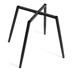 Стул обеденный La Rousse, NEW, велюр, бежевый/черный, 7, 45х55х93 см | изображение 8