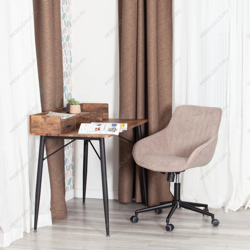 Кресло DUBLIN, велюр Clermon, бежевый, 40 | изображение 12