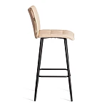 Барный стул Bari/Бари, экокожа, бежевый, 45х56х110 см | изображение 1