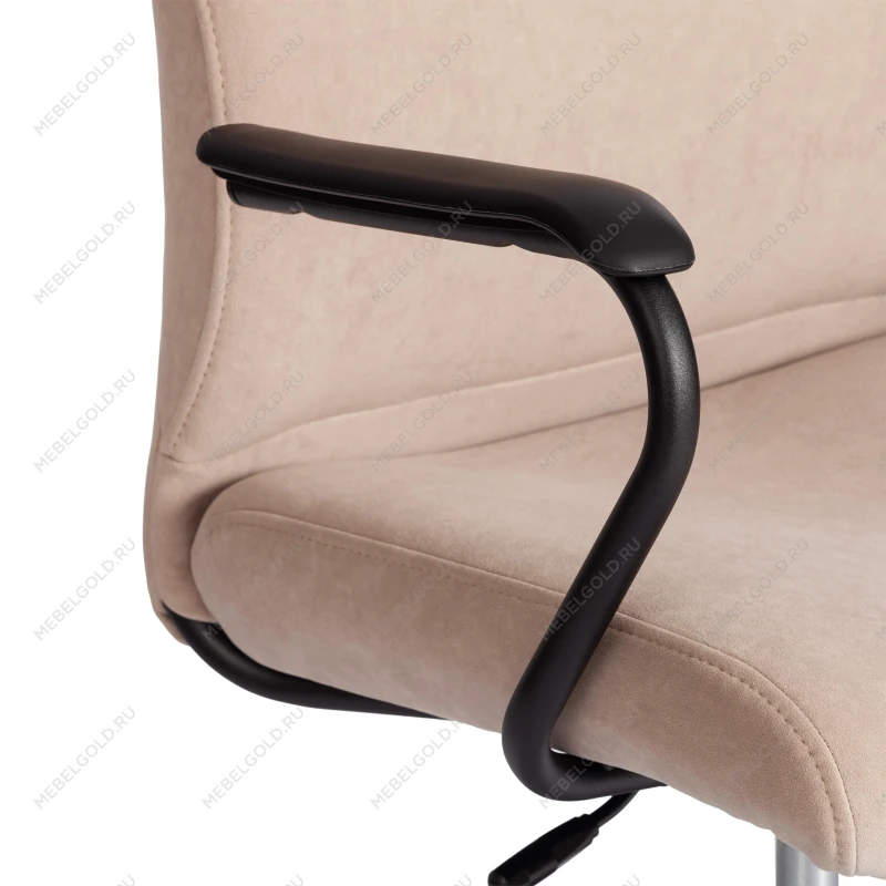 Кресло BENEFIT, флок, бежевый, 7 | изображение 6