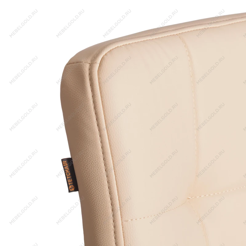 Барный стул Medeo/Медео, экокожа, бежевый, 45х56х113 см | изображение 8