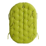 Диван MAMASAN/МАМАСАН 23/02 W/с подушкой, подушка 182х119 см, 169х102х80 см, Pecan (орех), флок, олива, 23 | изображение 14