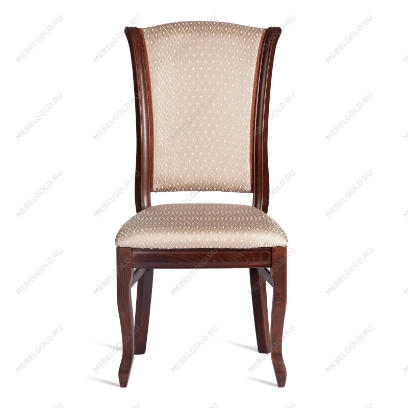 Стул VERSAL мягкое сидение, бук, 51х48х106 см, Tobacco, жаккард коричневый | изображение 4