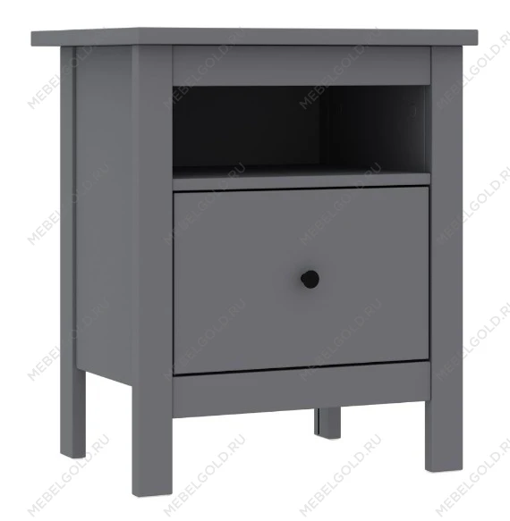 САГА тумба прикроватная серая