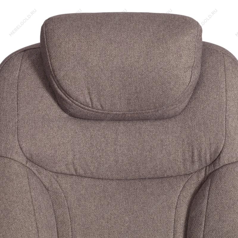 Кресло Trust (max), ткань рогожка Nice, мокко (серо-бежевая) | изображение 9