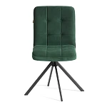 Стул обеденный Medeo, поворотный механизм 360, велюр, Deep Forest (изумруд) | изображение 4