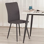 Стул обеденный La Rousse, NEW, ткань рогожка, тёмно-серый, F68, 45х55х93 см | изображение 12