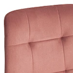 Стул CHILLY (mod. JSC-220), Велюр/металл, 44,5х52,5х88 см, Coral (коралловый) HLR44 / натуральный | изображение 8