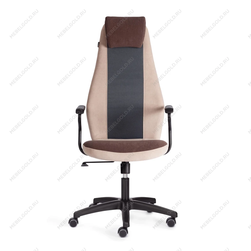 Кресло AVIATOR, флок, ткань, коричневый/бежевый/серый, 6/7/W-12 | изображение 4