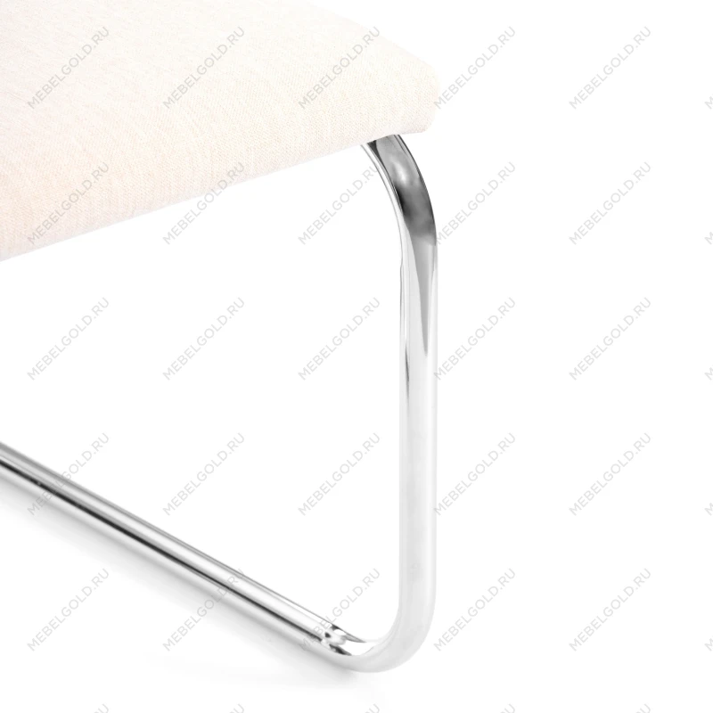 Стул MANI, дерево вяз, ротанг/ткань лен, металлический каркас, Груша (№3), 46х46х78 см | изображение 8