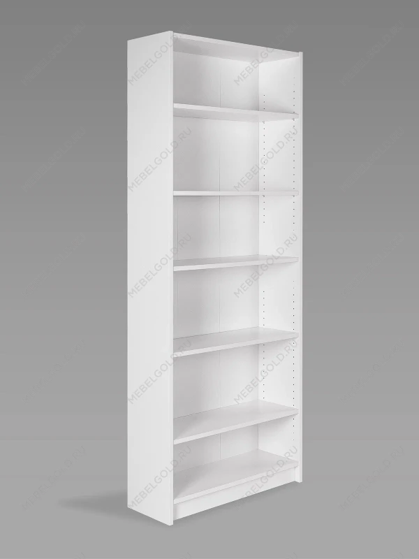 Стеллаж Варма Стэнд 78х198х28, белый | изображение 6